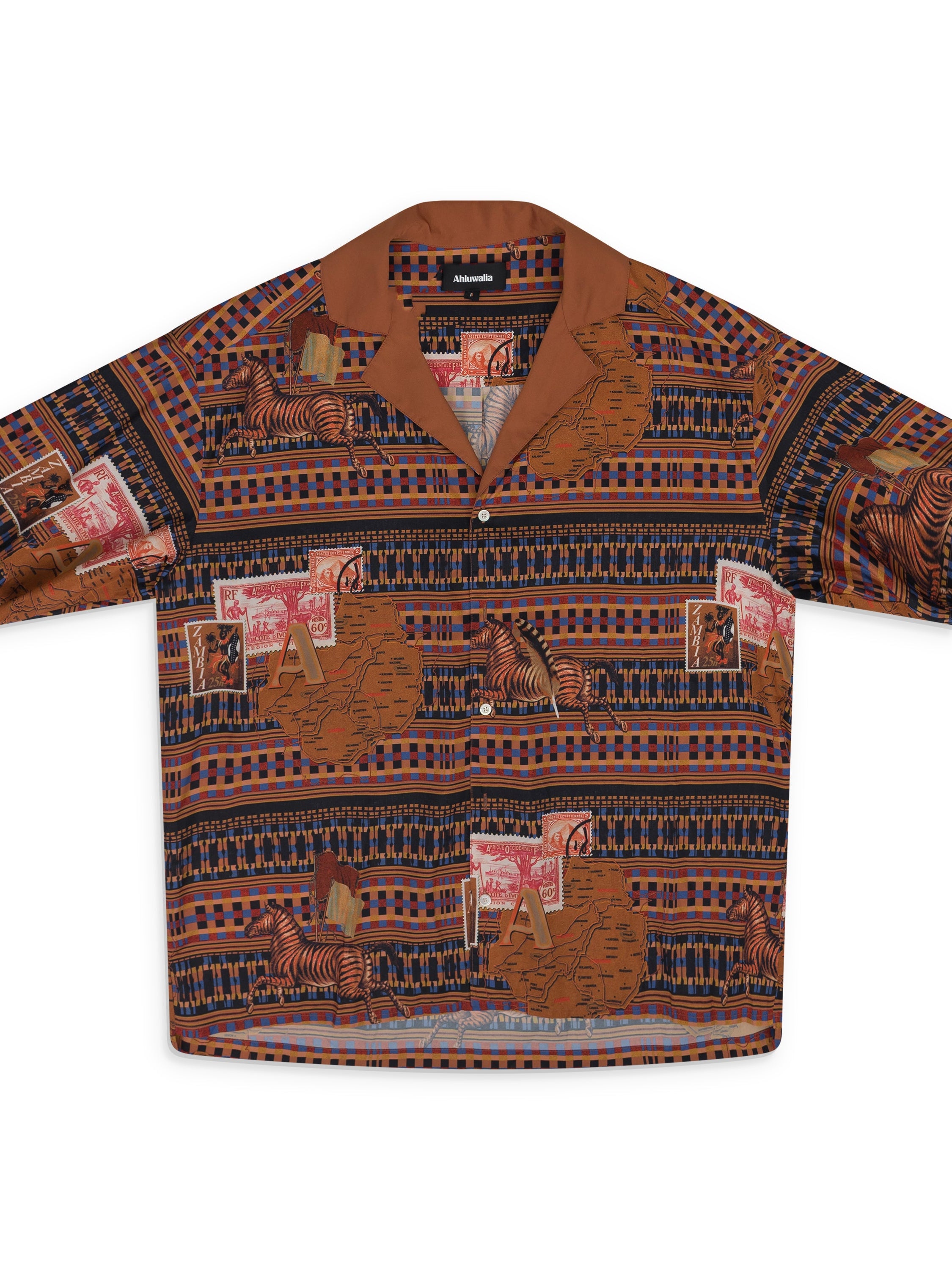 Brown Tunde Short Sleeve Shirt
