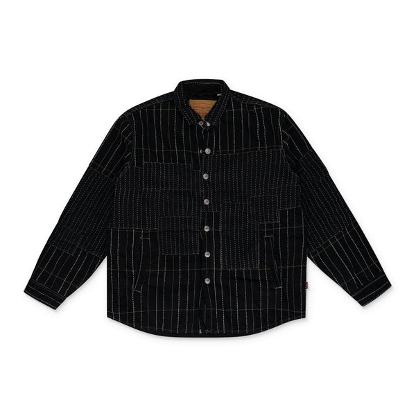 BLACK LEVI'S OVERDYED JACKET