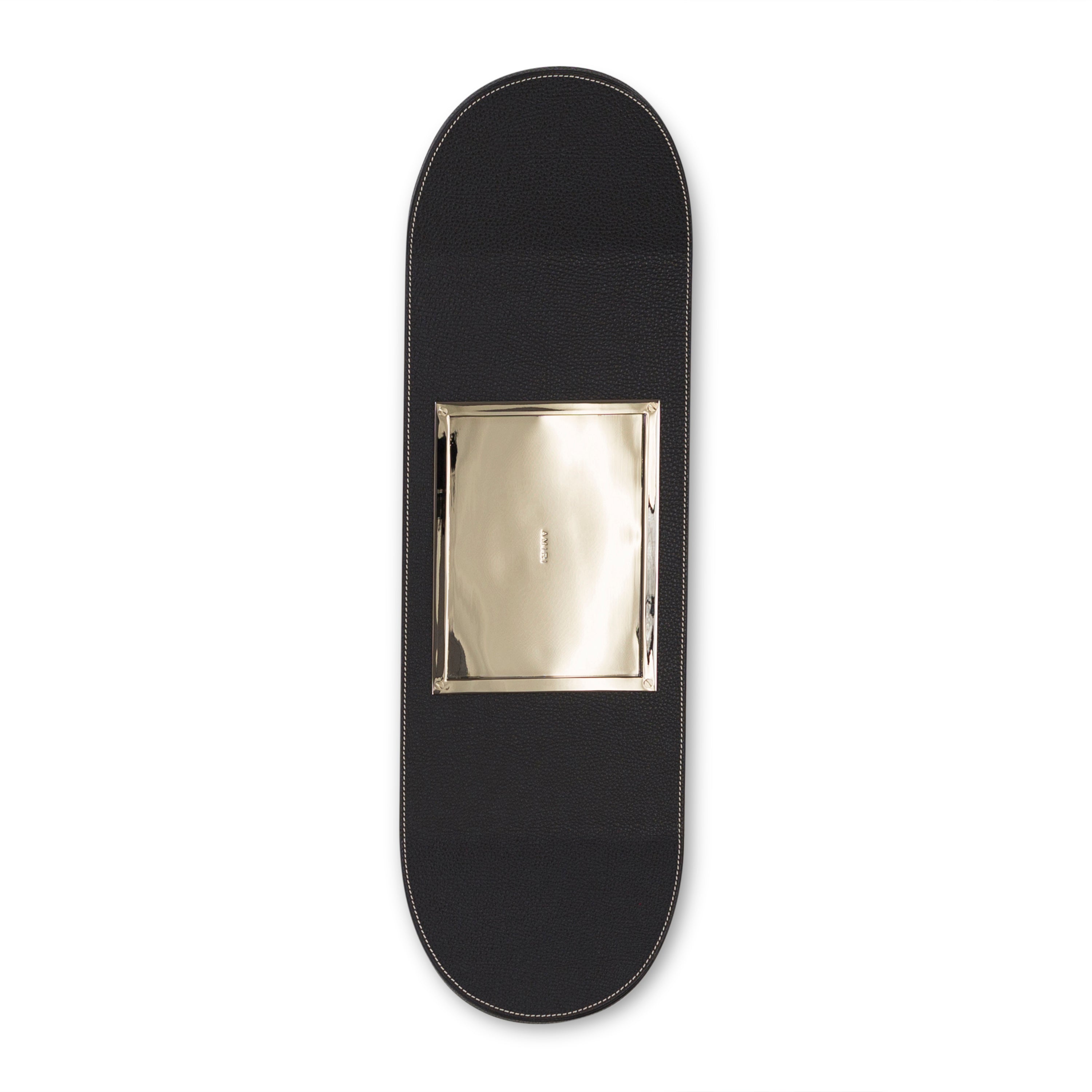 【18万】AMIRI LEATHER SKATE DECK CATCH TRAY LEATHER SKATE DECK CATCH BLACK TRAY – Shop The Sample